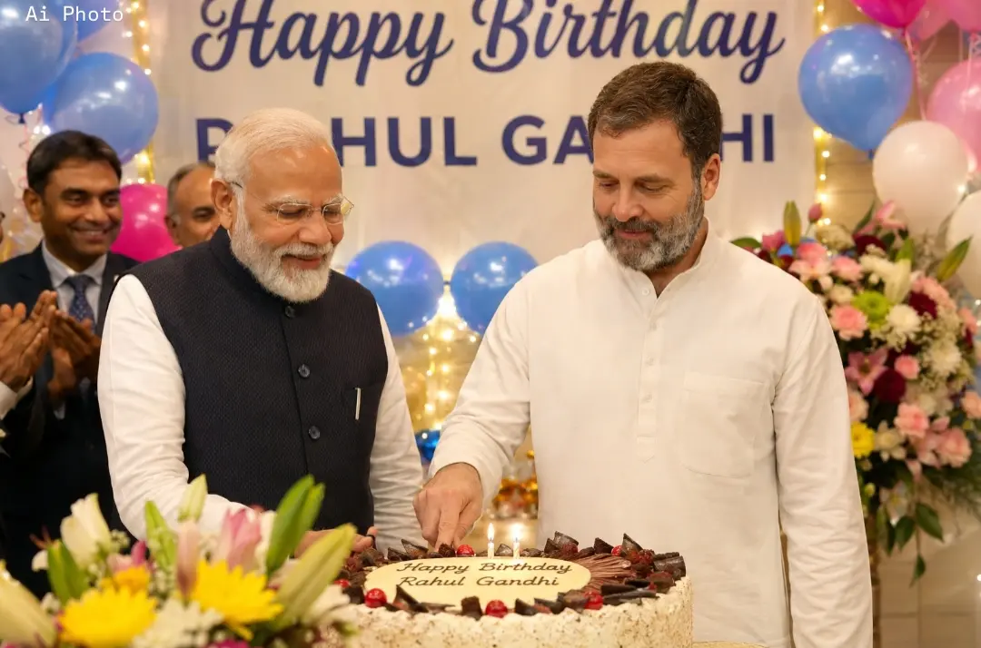 राहुल गांधी के 56वें जन्मदिन पर पीएम मोदी का खास संदेश, पढ़े पूरी खबर