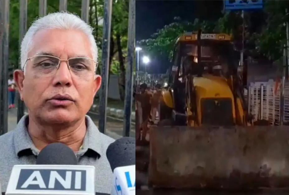 बंगाल में भी चला बुलडोजर: मंत्री के आदेश पर कई इलाकों में चला 'पीला पंजा'
