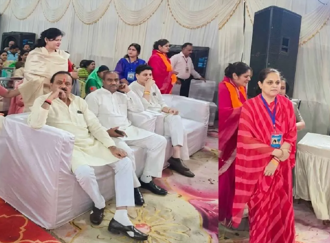 कुर्सियों पर बैठे रहे बीजेपी के ‘साहब’, खड़ी रहीं महिला विधायक! फिर मंच से सुनाई खरी-खरी