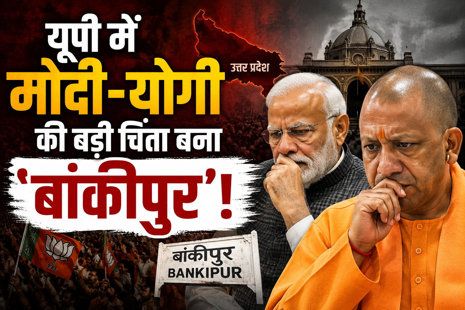 बांकीपुर की हार के बाद यूपी में भी भारी पड़ेगी सवर्ण वोट बैंक की नाराजगी? बीजेपी के सामने 2027 का बड़ा सियासी संकट