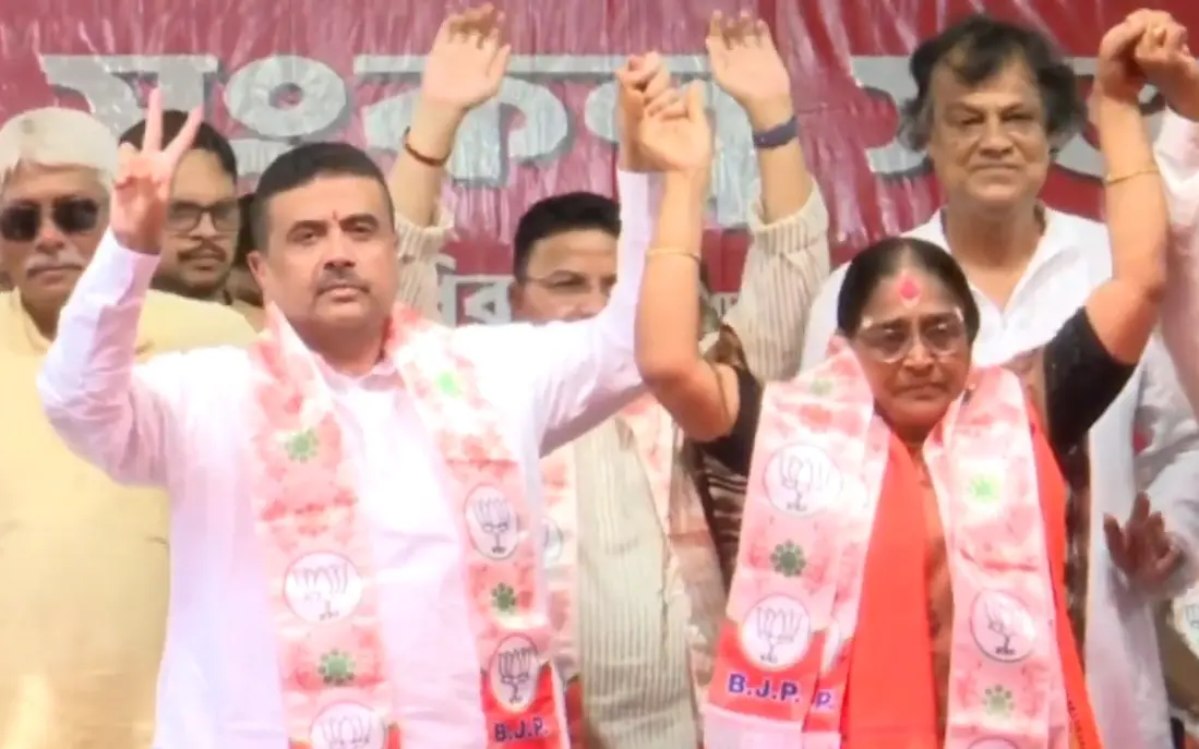 नंदीग्राम में CM सुवेंदु की हुंकार: दिवंगत PA की मां हसी रानी रथ ने किया नामांकन, रिकॉर्ड जीत का दावा