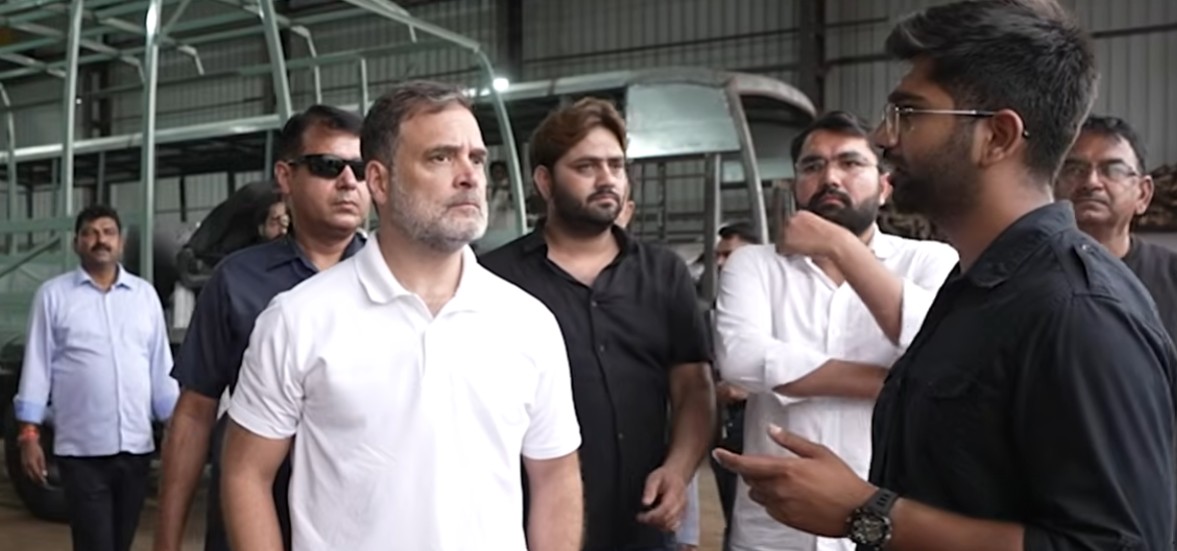 राहुल गांधी ने साझा किया राजस्थान के बस बॉडी मेकर कारखाने का वीडियो, केंद्र की MSME नीतियों पर उठाए सवाल