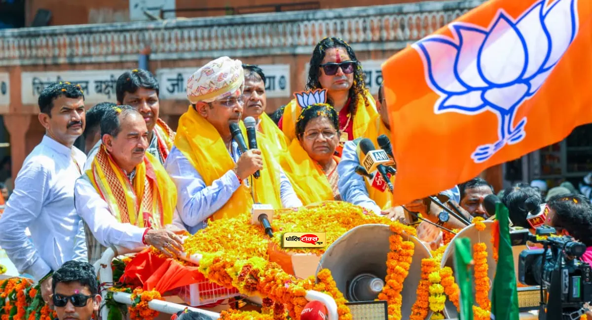 जयपुर रोड शो में CM भजनलाल का गहलोत पर हमला, ‘लव जिहाद’ को लेकर भी दिया बड़ा बयान