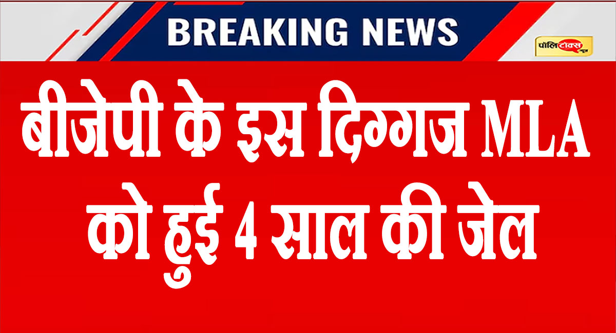 बीजेपी के इस दिग्गज विधायक को हुई 4 साल की जेल, दिल्ली की राउस एवेन्यू कोर्ट ने सुनाया फैसला, पढ़े पूरी खबर