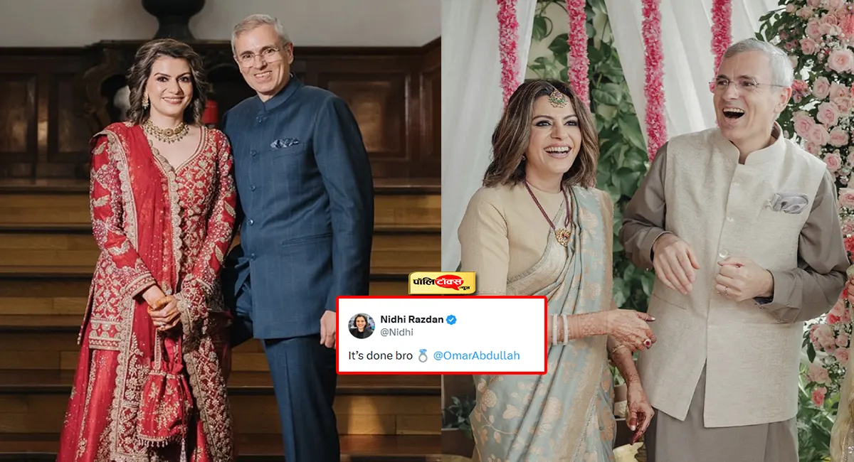 CM उमर अब्दुल्ला ने 56 की उम्र में पत्रकार निधि राजदान से की दूसरी शादी, लिखा- It’s done bro