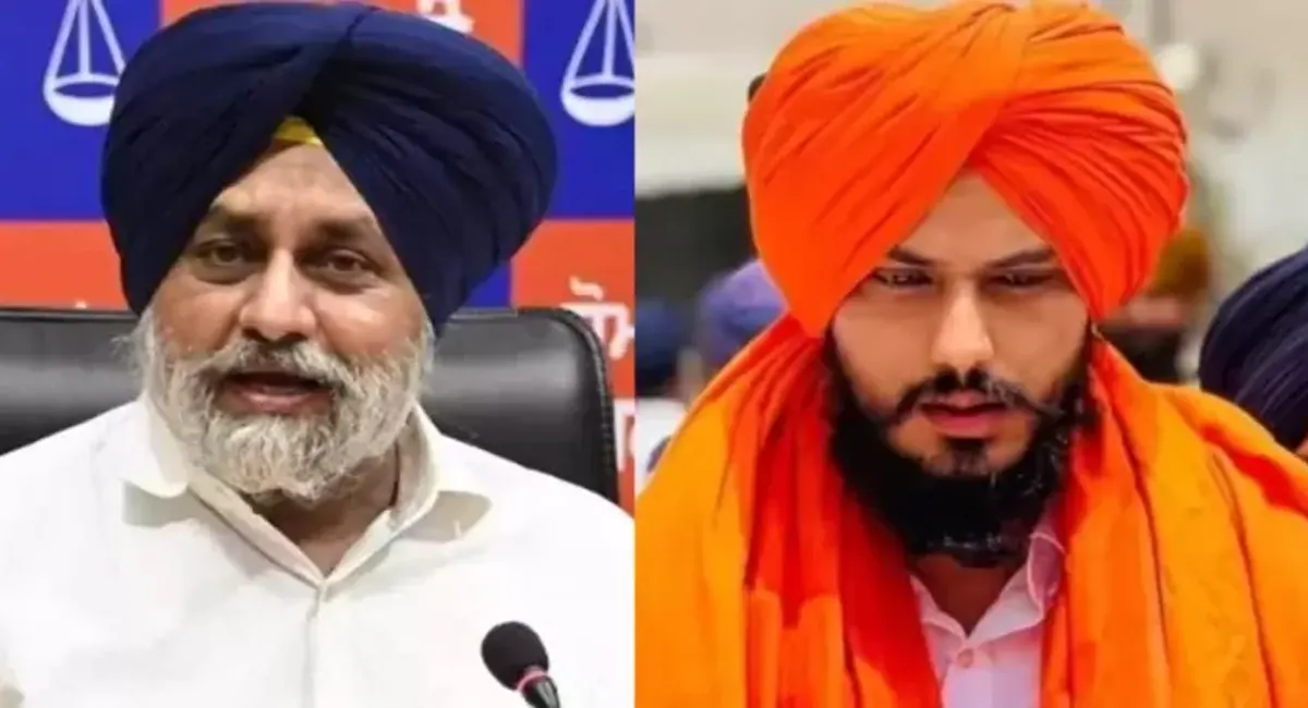 पंजाब की सियासत: वारिस बनने वाले अपने भाई का नशा नहीं छुड़वा सके..', सुखबीर बादल का अमृतपाल पर बड़ा हमला