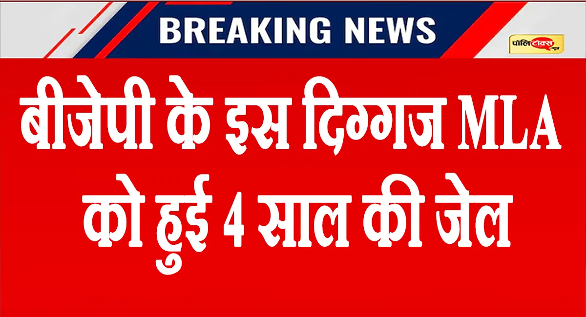 बीजेपी के इस दिग्गज विधायक को हुई 4 साल की जेल, दिल्ली की राउस एवेन्यू कोर्ट ने सुनाया फैसला, पढ़े पूरी खबर