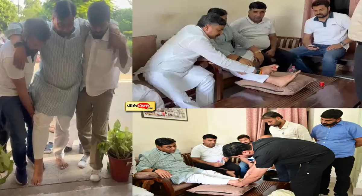 पुलिस कमिश्नरेट में चोटिल हुए डोटासरा, भड़के जूली, बोले- पुलिस जिम्मेदार, कौन लेगा जवाबदेही?