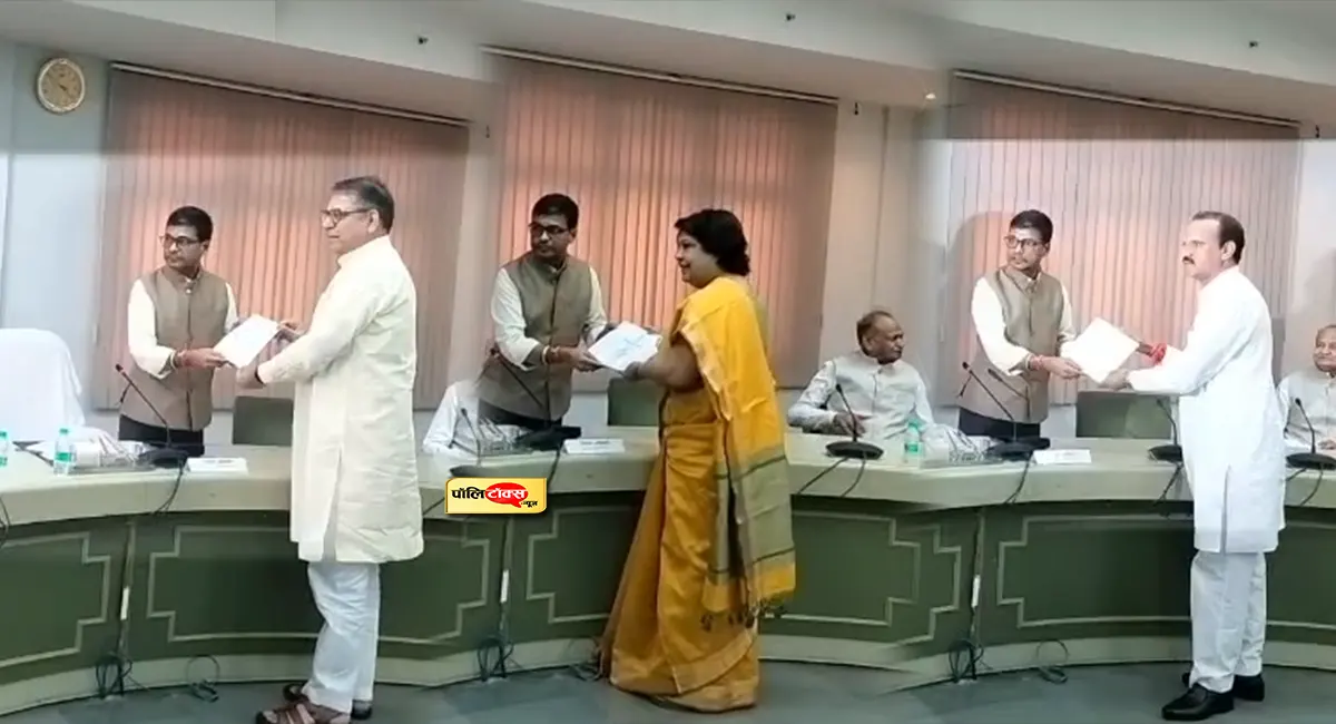 राजस्थान राज्यसभा चुनाव: तीनों प्रत्याशी निर्विरोध निर्वाचित, पूनिया-अलका-डांगी की हुई जीत
